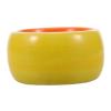 SOIMISS Ceramic Water Bowl Orange for Small Animals view 1