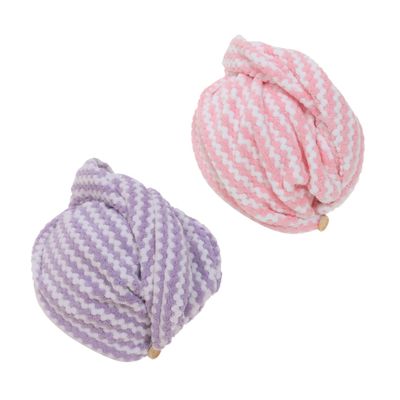 Beaupretty 2-Piece Quick-Drying Hair Drying Cap and Hair Towel, Absorbent, Non-Slip, for Girls and Adults
