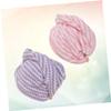 Beaupretty 2-Piece Quick-Drying Hair Drying Cap and Hair Towel, Absorbent, Non-Slip, for Girls and Adults view 3