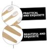 Homoyoyo 5-Piece Travel Toothbrush Set with Round Head and Soft Wavy Bristles view 3