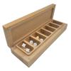 7-Day Pill Organizer, Decorative Storage Box for Tablets and Snacks view 1