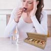7-Day Pill Organizer, Decorative Storage Box for Tablets and Snacks view 2