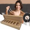 7-Day Pill Organizer, Decorative Storage Box for Tablets and Snacks view 3