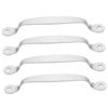 4 Stainless Steel Cabinet Handles, Silver view 1