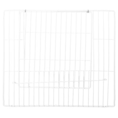 DIY Cat Cage Playpen Door, Iron Wire Mesh, White