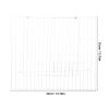 DIY Cat Cage Playpen Door, Iron Wire Mesh, White view 2
