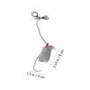 Abaodam Cat Toy with Squeaker - 3 Pieces view 2