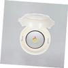 3-Pack Baby-Proof Button Covers, ABS, White, for Washing Machines view 2