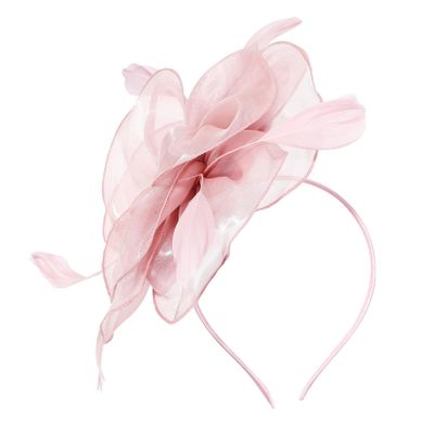 Beaupretty Elegant Pink Tea Party Fascinator Headband for Women