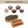 Beard Brush and Comb for Men, Styling and Grooming view 4