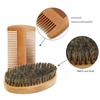 Beard Brush and Comb Set for Grooming and Styling view 4