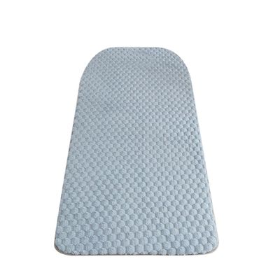 LDLCYCN Blue, 90 x 200 cm, 3.5 cm Thick Foldable Foam Massage Table Mattress Topper, Lash Bed and Beauty Salon Pad
