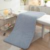 LDLCYCN Blue, 90 x 200 cm, 3.5 cm Thick Foldable Foam Massage Table Mattress Topper, Lash Bed and Beauty Salon Pad view 2