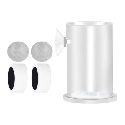 Aquarium Fish Feeder, Transparent Shrimp Feeding Dish