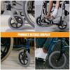 PERSELOSO 4-Piece Wheelchair Front Wheel Replacement Set view 3