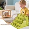 Hamster House, Hamster Furniture | 2-in-1 Habitat Landscape with Non-Slip Toy view 2