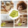 Hamster House, Hamster Furniture | 2-in-1 Habitat Landscape with Non-Slip Toy view 4