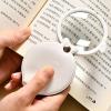 Portable 3X Magnifying Glass with Neck Strap for Reading view 2