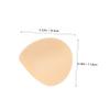 Self-Adhesive Foam Shoulder Pads, 1.0 cm, 2 Pairs, Beige view 2