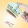 Short Dog Flea Comb, Gentle Ergonomic Grooming Brush and Tick Remover view 3