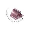Homoyoyo Manual Toothpaste Extruder, 3-Piece Set, Brown Plastic Tube Squeezers for Even Dispensing view 2
