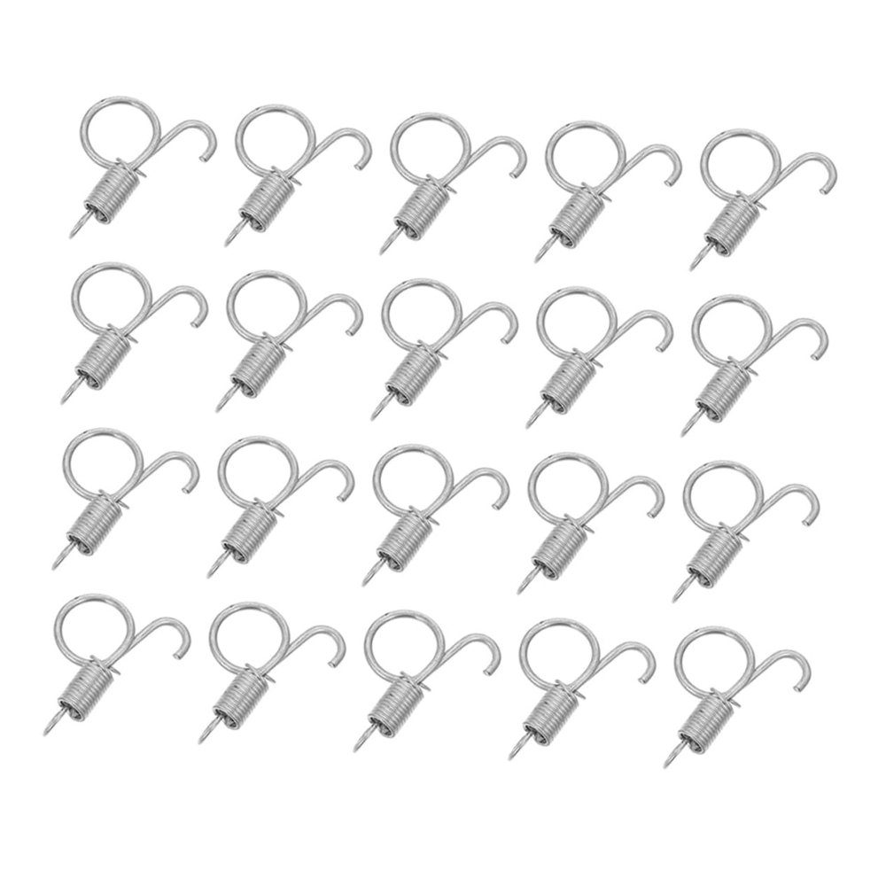 BESTonZON Cage Spring Hooks - 20 Pack