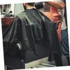Veemoon Black Hairdressing Cape with Snap Buttons, Lightweight Polyester view 2