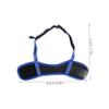 Adjustable Blue Dog Muzzle with Breathable Nylon and Mesh view 2