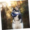 Adjustable Blue Dog Muzzle with Breathable Nylon and Mesh view 4