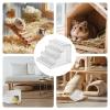 Hamster House | 2-in-1 Habitat with Non-Slip Toys view 4
