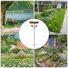 Rustic-Style Rust-Resistant Decorative Metal Birdbath view 4