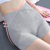 Generic Women's Open-Crotch Seamless Vibrating Leggings with Remote Control (Gray, L) view 3