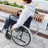 VICASKY 24-Inch PU Solid Wheelchair Replacement Tire, Elastic, Puncture-Resistant, Gray view 4