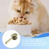 Pet Food Scoop with Wooden Handle view 2