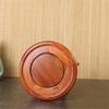 Huangj-0527 Round Carved Bonsai Table and Display Stand view 3