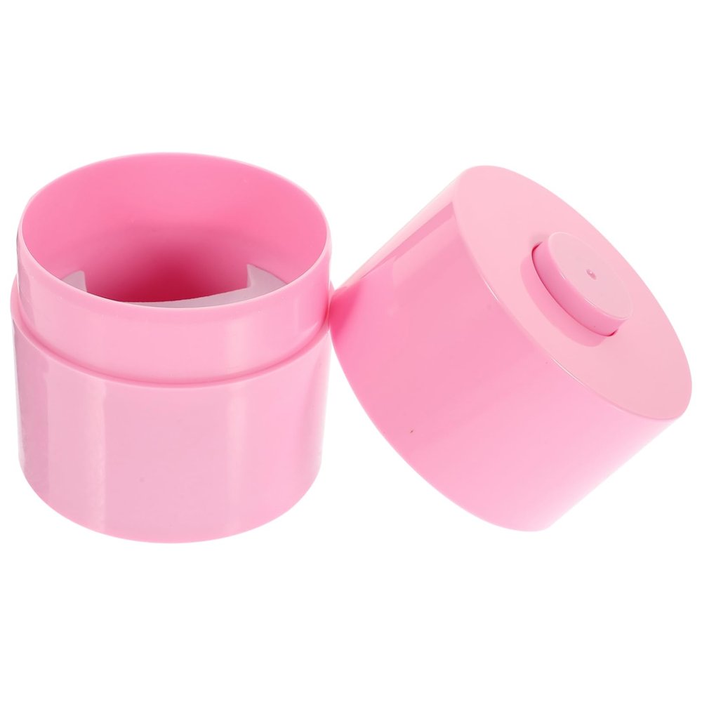 Portable Pink Sealed ABS Storage Container for Eyelash Extensions