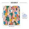 Colorful Cartoon Fist Salon Cape with Adjustable Snap Closure, 165 x 140 cm view 3
