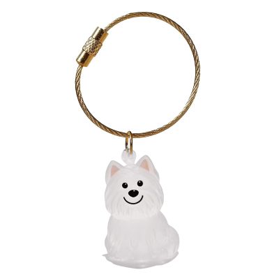 XuQiZZpp Pet Memorial Keychain for Dog Hair or Ashes