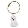 XuQiZZpp Pet Memorial Keychain for Dog Hair or Ashes view 1