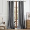 HANGEENGS Velvet Curtains, Opaque, Gray, 130 x 245 cm (W x H) view 1