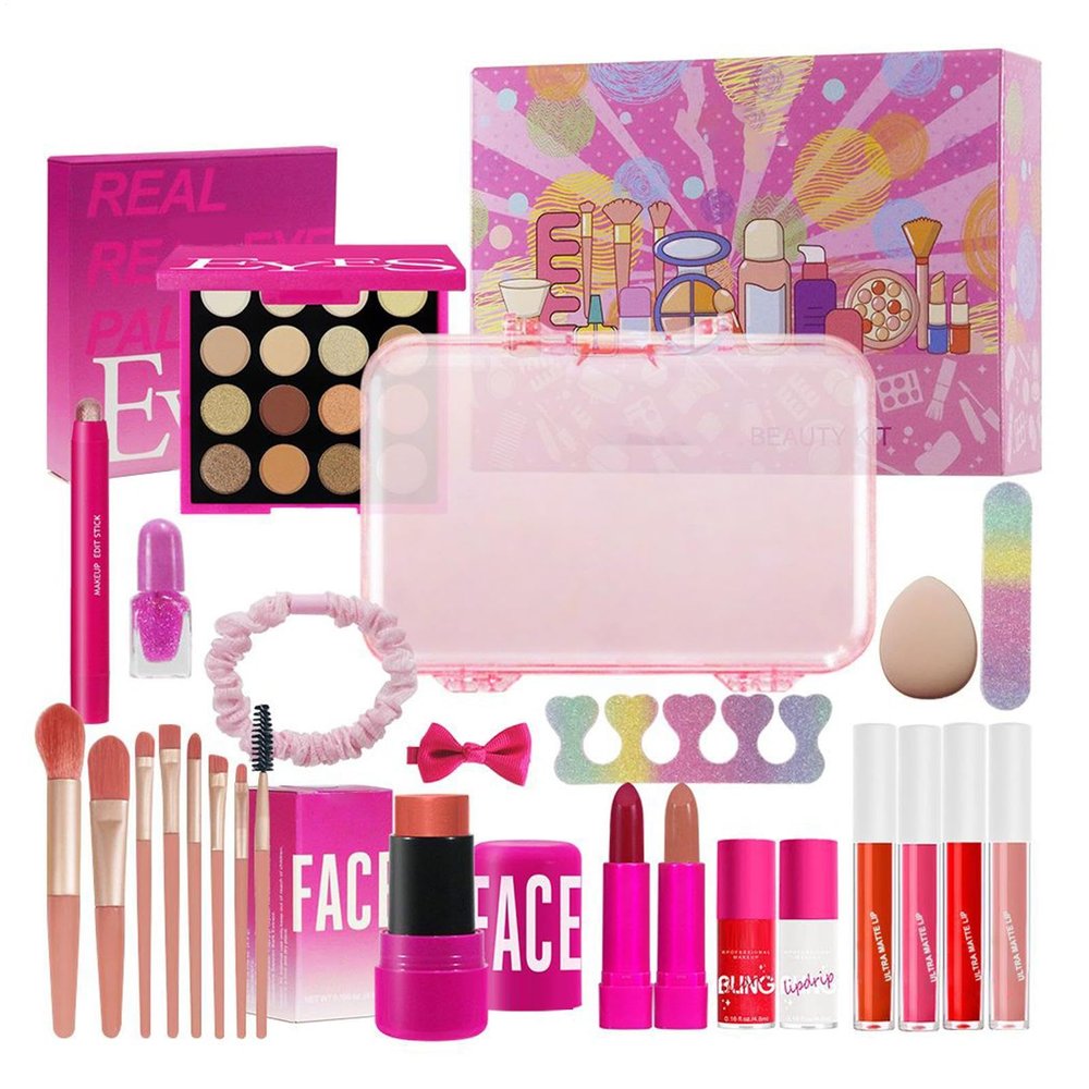 Beauty Makeup Set with Cosmetic Case