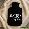 Huuraa Bosnia My Love Hot Water Bottle Gift view 2