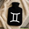 Huuraa Gemini Zodiac Sign Gift Hot Water Bottle view 2