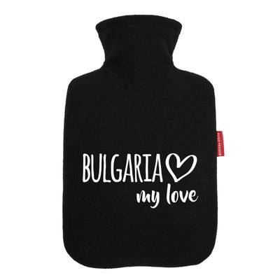 Huuraa Bulgaria My Love Hot Water Bottle Gift