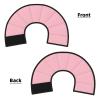 Depets Soft Pink Adjustable Recovery Cone for Dogs and Cats view 3