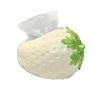 Strawberry Tissue Box, Decorative Holder for Living Room and Countertop, White view 1