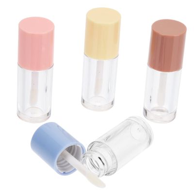 2 ml Clear Plastic Lipstick Tubes, Empty Lip Gloss Containers for Parties