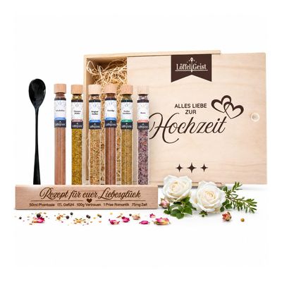 Löffelgeist Spice Gift Box “All the Best for Your Wedding”