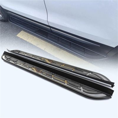 WOHOOD 2-Piece Aluminum Side Step Nerf Bars with Brackets for BYD Atto 3, 2022–2025
