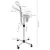 2-in-1 Facial Steamer with 5X Magnifying Lamp view 2